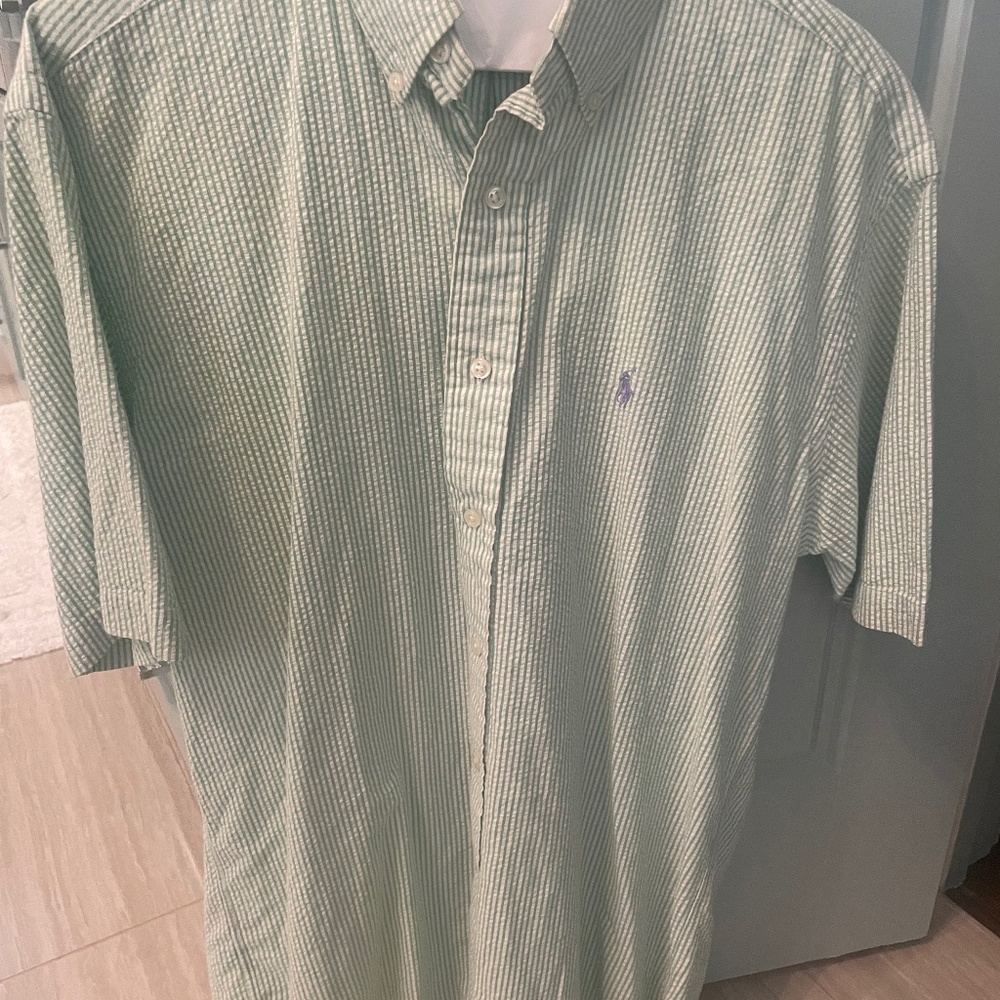 Ralph Lauren Polo Green Short Sleeve Shirt